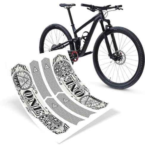 Riesel Design - Chain:Tape3000 -MTB Kettenschutz für den gesamten Hinterbau | Fahrrad Kettenschutz - stylische Fahrrad Schutzfolie - selbstklebende Rahmenschutzfolie in vielen Designs