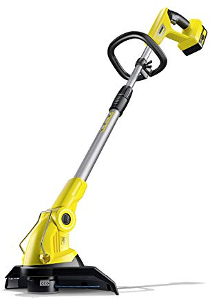 Kärcher 18V Akku Rasentrimmer LTR 18-30 Akku Set, inkl. 18V Akku und Schnellladegerät, Leistung 350m, Schnittgeschwindigkeit 7800rpm, Schnittdurchmesser 30cm, Gewindedurchmesser 1,6mm