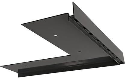 Renoplast® SW Aluminium Angle extérieur 90º MAXI Profilé pour marches d'escalier pour sols ventilés | Gris | Profilé pour nez de marche Profilé en équerre Alu Profilé pour marches Carrelage