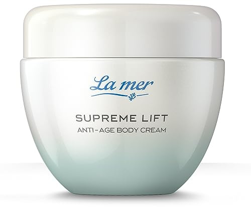La mer Supreme Lift Anti-Age Körpercreme, für straffe Konturen, 200 ml | Meeresschlick- und Algen-Extrakt stärken die Haut; Dermatologisch getestet; Verbesserte Rezeptur und Design; Made in Germany