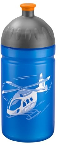 Step by Step Trinkflasche Drinking Bottle Helicopter Sam blau