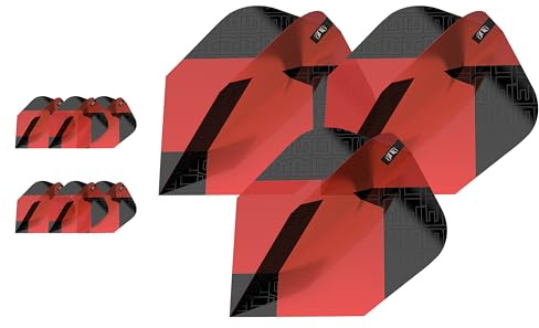 Target Darts Tag Flights – Target Tag Flights(Packung mit 9) Multipack Flights, Professionelles Dart Zubehör, Dart Flight Set