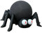 For Alexa Echo Dot 4th / 5th Gen Smart Speaker Cute Mount, Bluetooth Speaker Halloween Spider Shape Holder Amplifier Decorative Shelf for Atmosphere Decoration (Red Eyes)