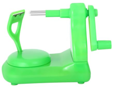 Hoement Pelador De Verde Pelador Manual Herramienta De Cocina Cómodo De Sostener Pelar Rebanar Cortar Diseño Simple Y Resistente