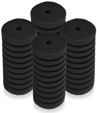 AQQA Filterschwamm für Aquarium Filter Schwamm,Fisch Tank Aquarium Filter Aquarium Schwammfilter Ansaugfilter Schwamm Schaumstoff Filter-AQ016S-3W