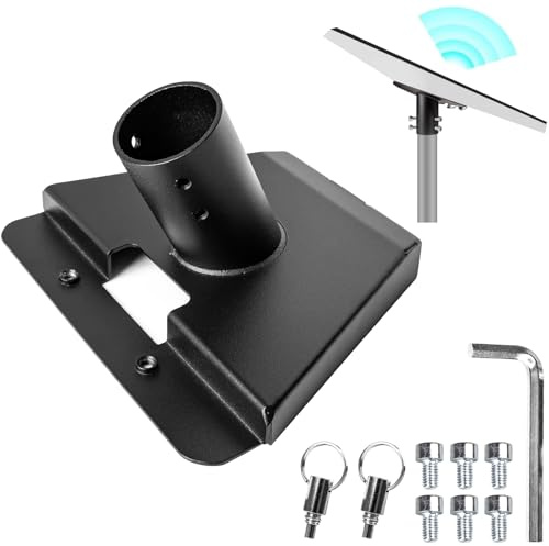 Guolich Adattatore per Tubo Starlink Gen 3, Adattatore Starlink V3,Supporto Antenna Starlink,Starlink Kit completo, Supporto per Tetto per Parabola Starlink Standard-Adatto per Tubi da 25-53 mm