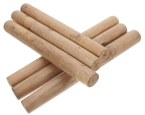 Abaodam 6pezzi Manico in Legno Duro Per Di Ricambio Manico Per in Legno Per Martello Da Attrezzo Agricolo Presa Confortevole