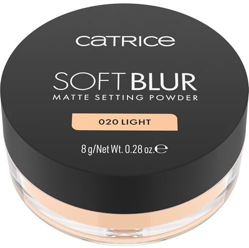 Catrice poudre Soft Blur Matte Setting Powder poudre fixatrice - 8 g | Effet flouteur, Fixant, Résultat instantané, Longue tenue, Matifiant, Contrôle du sébum et de la brillance, Poudre fixatrice