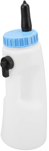 Murman Biberon Agneau 2L Biberon Veau avec 3 Modes d'alimentation Réglables Et Échelle Claire | Nourrisseur De Lait pour Bétail | Bouteille De Lait pour Chèvre Veaux Agneau Chien Cheval