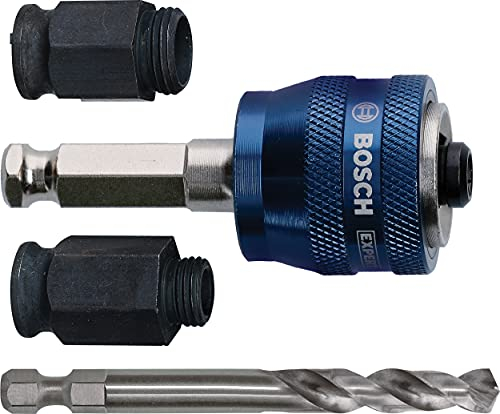 Bosch Accessories 4 pièces Kit de démarrage Power Change Plus (pour passer au Power Change Plus, accessoires pour perceuse-visseuse)