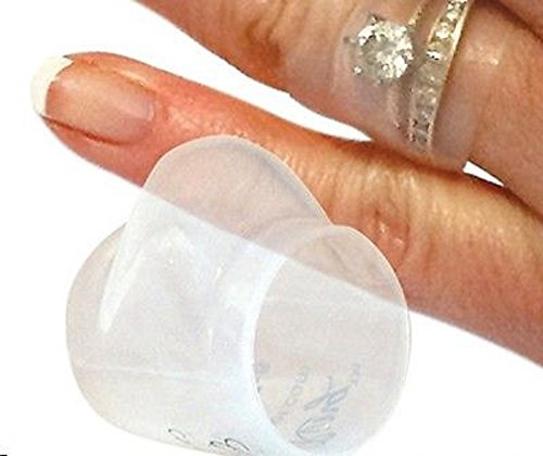 clear medium to fit size j-m wedding ring guard safe protector protection