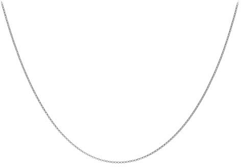 Carissima Gold Damen Belcher Halskette 9k(375) 1.2mm