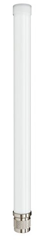 ALFA Network AOA-2458-59-TM Dual-Band 2.4GHz 5dBi, 5GHz 9dBi Omni-Directional Antenna, N-Type Male Connector, Weather Resistant for Ubiquiti Bullet, and Mikrotik Groove, EnGenius Access Point