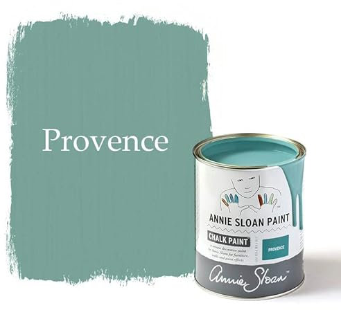 CHALK PAINT (R) by Annie Sloan - Provence (Quart - 32oz) - Decorative paint for furniture, cabinets, floors, home decor and accessories - Water-based - Non-toxic - Matte finish