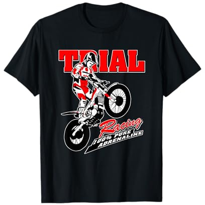 Trial Moto Trial Trial Camiseta