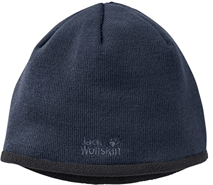 Jack Wolfskin Stormlock Logo Knit Winter-Hut Night Blue M