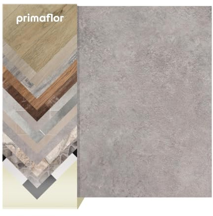Primaflor PVC Bodenbelag Tronto | 200x750 cm | Stein Verona 2,00 m | Steinoptik, 1,9 mm stark, R10, antistatisch, für Wohnräume, Büro, Feuchträume, Messe und Event