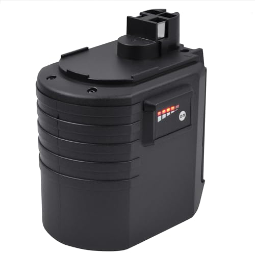 iPrize Batteria di ricambio NI-MH 24V 4000mAh per Bosch BAT019 BAT020 BAT021 BBH24VRE GBH24VRE GBH24VFR GBH24VSR 11225VSR 2607335082 2607335216 26073335190 26 260 07335 163
