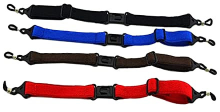 HOMSFOU 4 Stück Zubehör Brille Sportbrillenhalter Wasserflasche in Hantelform schnapsgläser Kordeln für Brillen Seile für Sportbrillen rutschfest Brille Seil Lesebrille