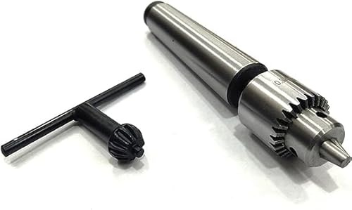 Generic MT2 Shank Arbor (M10 x1.5 Drawbar) &JT0 Drill Chuck arbor Capacity 0.3-4mm-For Mill,Lathe