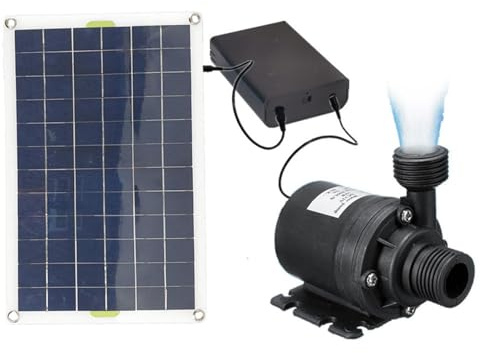 Bomba solar de fuente de baño de pájaros, bomba de fuente de agua de energía solar, bomba sumergible de riego al aire libre, bomba sumergible de 30 W para jardín, estanques, jardín | energía solar, bomba sumergible de riego al aire libre, bomba sumergible de 30 W para jardín, estanques, jardín