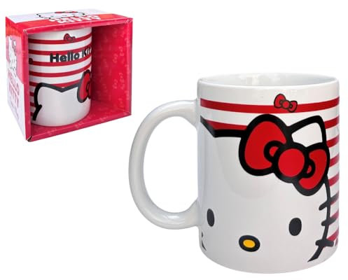 CARTOON Tazza Hello Kitty 350 ml tazza in ceramica modello mug per bambini con scatola