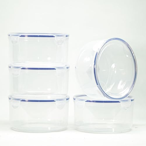 PRINCORE Filament Trockenbox – Stapelbare Aufbewahrungsbox für 500g, 800g und 1kg Filamentspulen – Luftdichte Lagerung für PLA, PETG, TPU und ABS Filament (5 Stück)