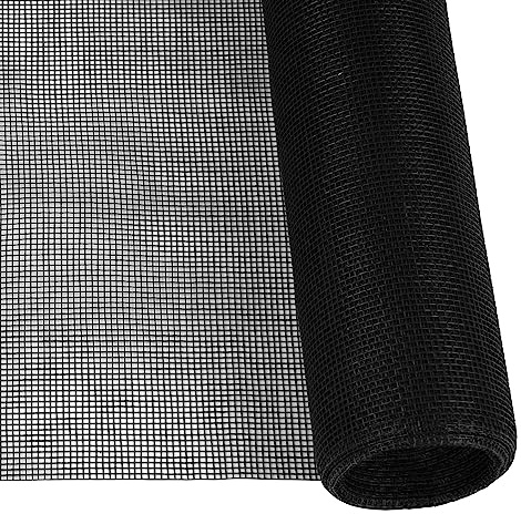 Windhager Insektsskydd perfekt vidd, flugnät insektsskydd, tillverkad av högkvalitativt glasfiber, för perfekt synlighet, antracit, 120 x 250 cm, 03501