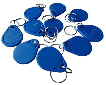 YARONGTECH RFID 1K tag 13,56 MHz ISO14443A RFID nyckelring -10 st