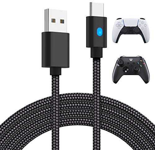 FASTSNAIL USB C Fast Charging Cable for Xbox Series X S/Switch P Controller