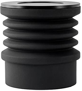 Espresso Coffee Grinder Single Dose Hopper with Silicone Bellow Air Blower Blaster for Blow Out Residual Coffee Grinds Compatible for Mazzer Niche Zero Mahlkonig EK43 Fiorenzato Grinder