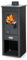 Estufa de leña marta 5-7 kw negro antracita