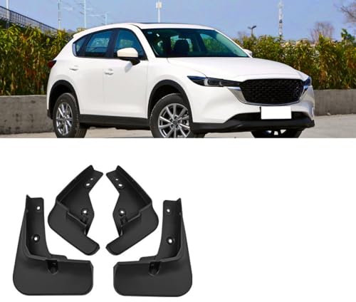 Bqieai 4PCS Auto Vorne Hinten Schmutzfänger, Für Mazda CX-5 2022 Rad Spritzschutz Kotflügel Staubdicht Schlamm Klappen Car Styling Zubehör