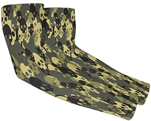FJQWKLF Armstulpen mit Daumenloch, Armstulpen für Gartenarbeit, UV-Sonnenschutz, Armabdeckungen für Frauen, Männer, Landwirte
