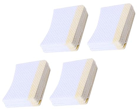Mikinona 160stücke Bogenförmige Wimperncreme-entfernungs-pads Kosmetik-reinigungskissen Für Augen-make-up Make-up-pads Zum Entfernen Von Augen-kosmetika
