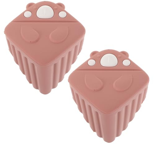 MUSISALY Coprispigolo Angolare in Silicone Autoadesivo, 2 Pezzi, Protezione Antiurto per Finestre in Legno e Pvc, Uso Domestico