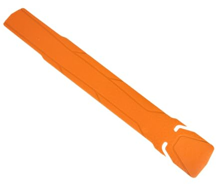 WHAMVOX Mountainbike Rahmenschutz PVC Klebeband Unterrohr Schutzband Orange Aufkleber Fahrradrahmen Kratzschutz Stoßfest Outdoor Fahrradschutzfolie