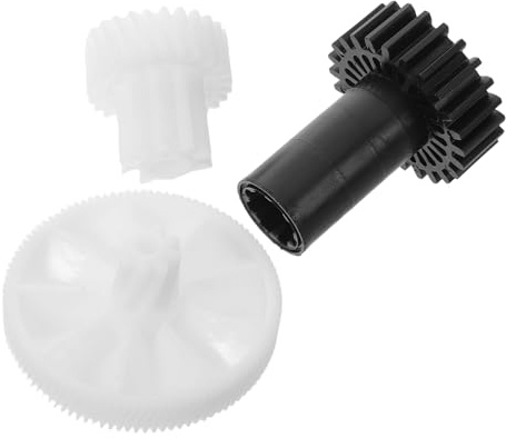 NIYANGLE Engrenages de Rechange pour Hachoirs à Viande Manuels, Kit 3 Pièces en Plastique Solide, Accessoires de Pièces Détachées pour Broyeur, Outil la Cuisine pour Réparation et