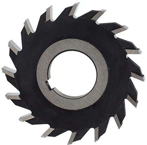Fraise à disque en acier rapide à 16 dents, diamètre de 80mm pour un traitement plan Stable avec bavure de haute dureté