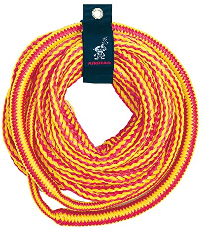 Airhead Bungee Tow Rope for 1-4 Rider Towable Tubes, 50-Feet