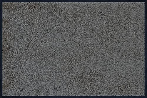 Wash+Dry Fußmatte Smokey Mount 40x60 cm, innen und außen, waschbar, grau