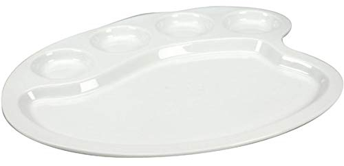 Cosy & Trendy HP1372 Plato para Fondue de Porcelana, 23.8 x 28.3 cm