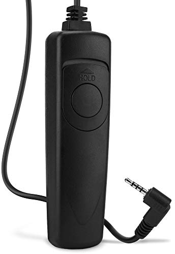 CELLONIC Shutter Release Cable Compatible for Panasonic Lumix DMC-FZ1000 FZ200 FZ2000 FZ300 DMC-G5 G6 G7 G70 DMW-RS1 DMW-RSL1 Cabled/Wired Trigger Digital Camera Remote Control Shutter Release DSLR