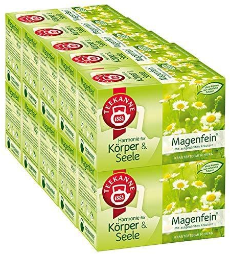 Teekanne Harmonie für Körper & Seele Bio Magenfein, 10er Pack, 10 x 18 Teebeutel (10 x 40 g)