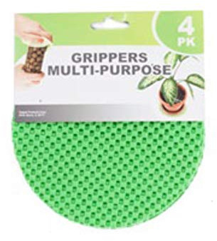 Regent Round Multi-Purpose Jar Gripper Pad Bottle Lid Opener, 4 Piece Set, Colors May Vary