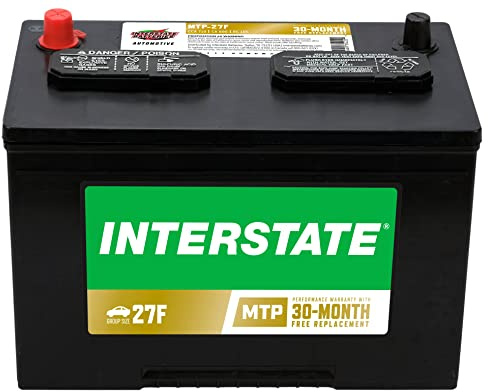 Interstate Batteries Group 27F Car Battery Replacement (MTP-27F) 12V, 710 CCA, 30 Month Warranty, Replacement Automotive Battery for Cars, Trucks, SUVs