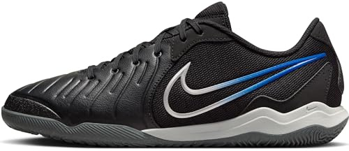 Nike Fußballschuh Legend 10 Academy Ic, Black Chrome Hyper Royal, DV4341-040, 40 EU (7 US)