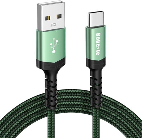 Câble USB C 2M Charge Rapide Nylon Tressé pour iPhone 17 Pro Max Air 16 15 | Cable Type C 3A Chargeur pour Samsung Galaxy S26 S25 S24 Ultra A35 A55 S23 S22 S21 S20 S10 Plus, Redmi Note 13 12,Manette PS5