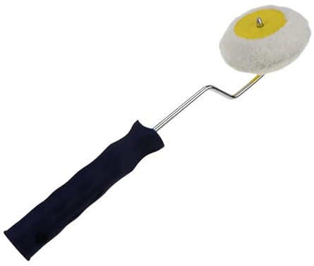 perfk Pennello, Pennello a rullo per angoli, Strumento per dipingere angoli rotondi per pareti, Rullo per pittura murale, Utensile manuale, per la casa,