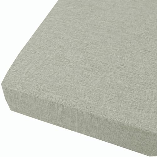 Bankauflage Sitzkissen Bank mit Abnehmbarem Bezug, 5CM Dicke Rutschfestes Bankkissen Outdoor, Sitzpolster Outdoor aus Schaumstoff Polster, Sitzauflage Bank für Garten, Terrasse(#13,150x45x5cm)